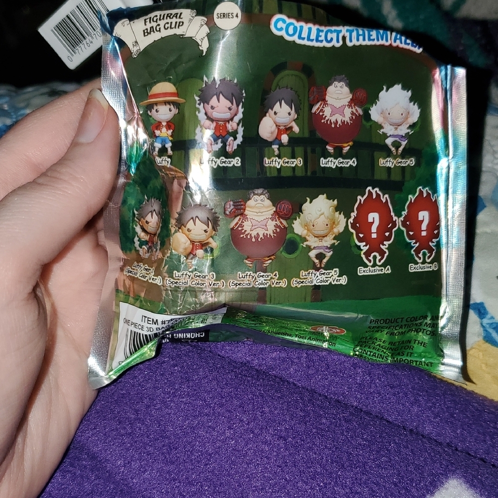 One Piece Action Figure Key Chain - Multicolor - Picture 3 of 4